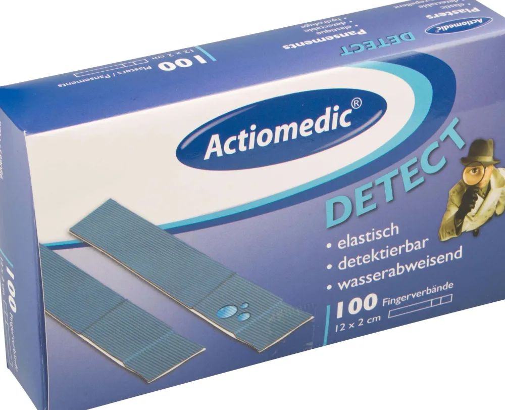 Barstuff Fingerverband, Detect - Actiomedic, 20mm x 120mm (100 Stk.)