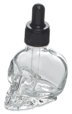 Barstuff Flasche mit Pipette, Totenkopf - 40ml