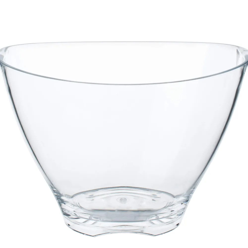 Barstuff Flaschenkühler Acryl, oval - klar (1-2 Flaschen)