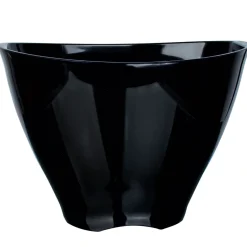 Barstuff Flaschenkühler Acryl, oval - schwarz (1-2 Flaschen)