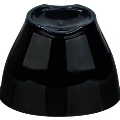 Barstuff Flaschenkühler Acryl, oval - schwarz (1-2 Flaschen)