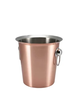 Barstuff Flaschenkühler, Edelstahl, kupferfarben - 20cm