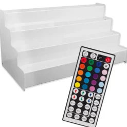 Barstuff Flaschentreppe 1000x440mm - LED bunt