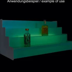 Barstuff Flaschentreppe 1000x440mm - LED bunt