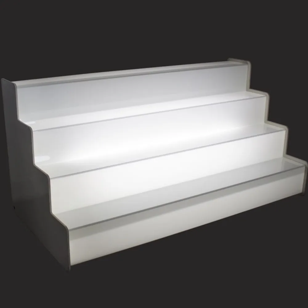 Barstuff Flaschentreppe 1000x440mm - LED bunt
