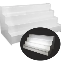 Barstuff Flaschentreppe 1000x440mm - LED weiß
