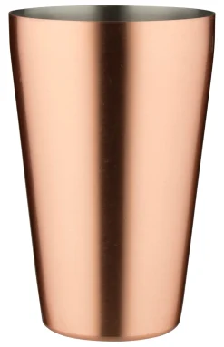 Barstuff French Cocktail Shaker, kupferfarben matt, zweiteilig (500ml)