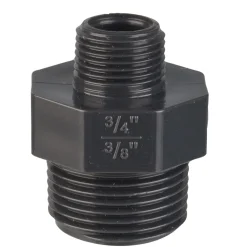 Barstuff Gewindefitting Reduzierstück 3/4" AG x 3/8" AG - PVC