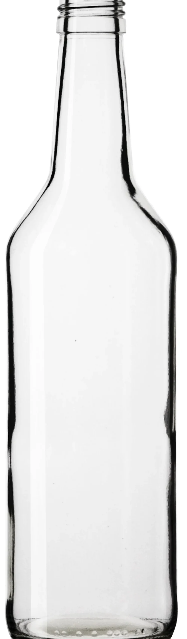 Barstuff Glasflasche Geradhals klar - 500ml