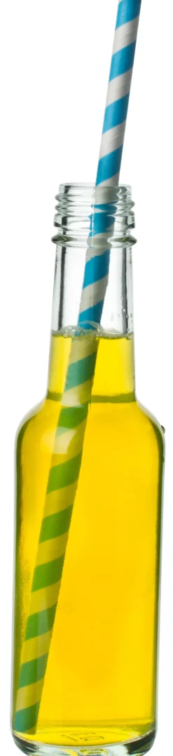 Barstuff Glasflasche Geradhals klar - 200ml