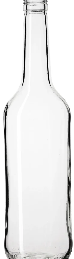 Barstuff Glasflasche Geradhals klar - 700ml