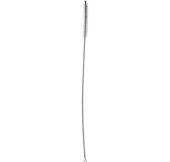 Barstuff Glastrinkhalme gebogen (10x200mm) - klar (6 Stk. + Bürste)