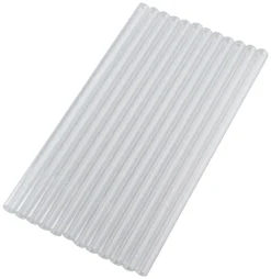 Barstuff Glastrinkhalme (9x200mm), Leonardo - klar (12 Stk.)