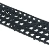 Barstuff Gläserabstellmatte schwarz - 9x31cm