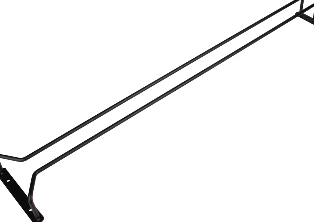 Barstuff Gläserschiene 61,5cm - schwarz