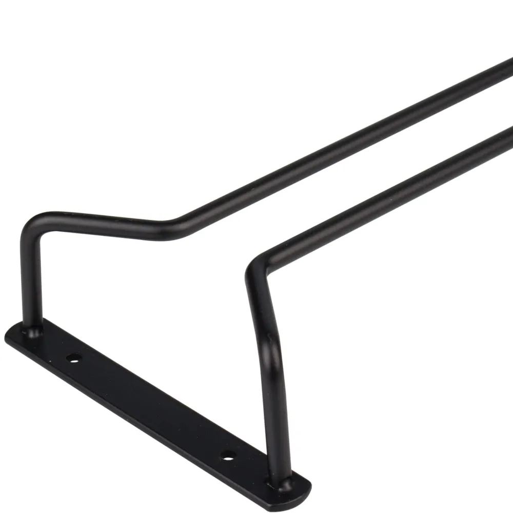 Barstuff Gläserschiene 61,5cm - schwarz