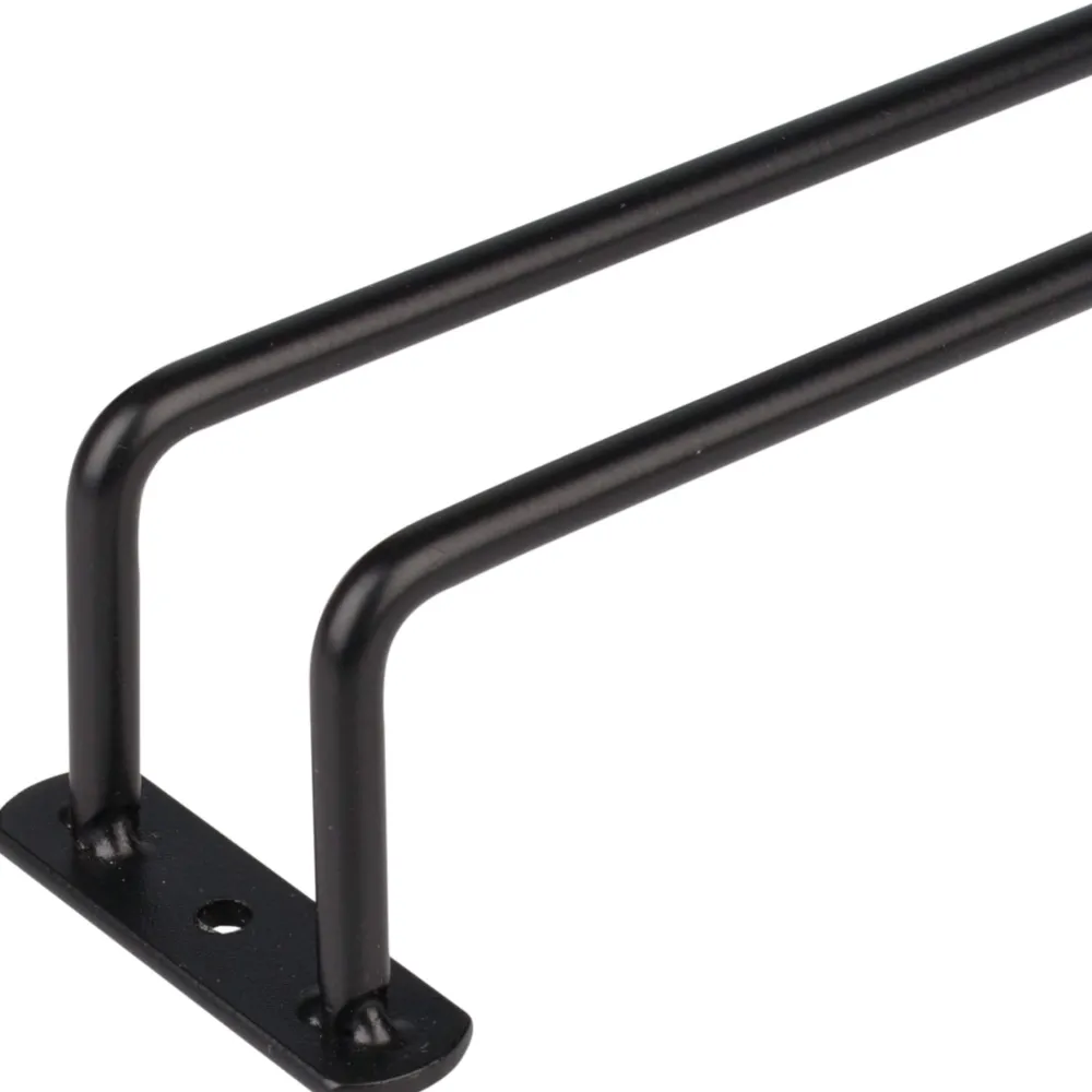 Barstuff Gläserschiene 41,5cm - schwarz