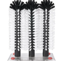 Barstuff Gläserspülbürsten mit Metallboden (3 x 25,0cm)