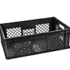Barstuff Gläsertransportkiste schwarz Gitter - 184mm
