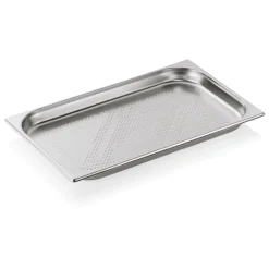 Barstuff GN 1/1 Behälter, Bodenlochung, CNS - H 4cm (Serie GN CORE)