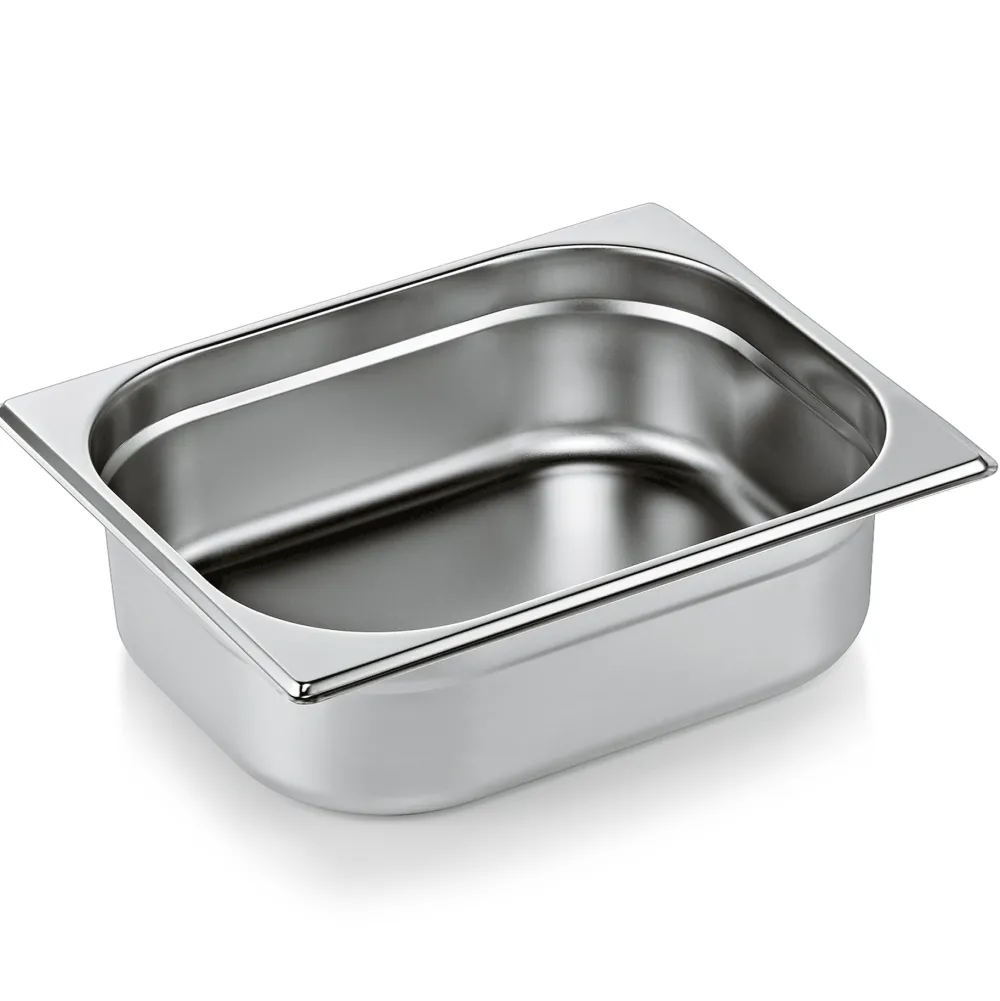 Barstuff GN 1/2 Behälter, CNS, GN ESSENTIALS - 10cm (6 Stk.)