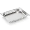 Barstuff GN 1/2 Behälter, mit Bodenlochung, CNS, GN ESSENTIALS - 4cm (6 Stk.)