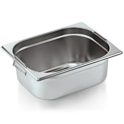 Barstuff GN 1/2 Behälter, mit Fallgriffen, CNS - 10cm (Serie GN CORE)