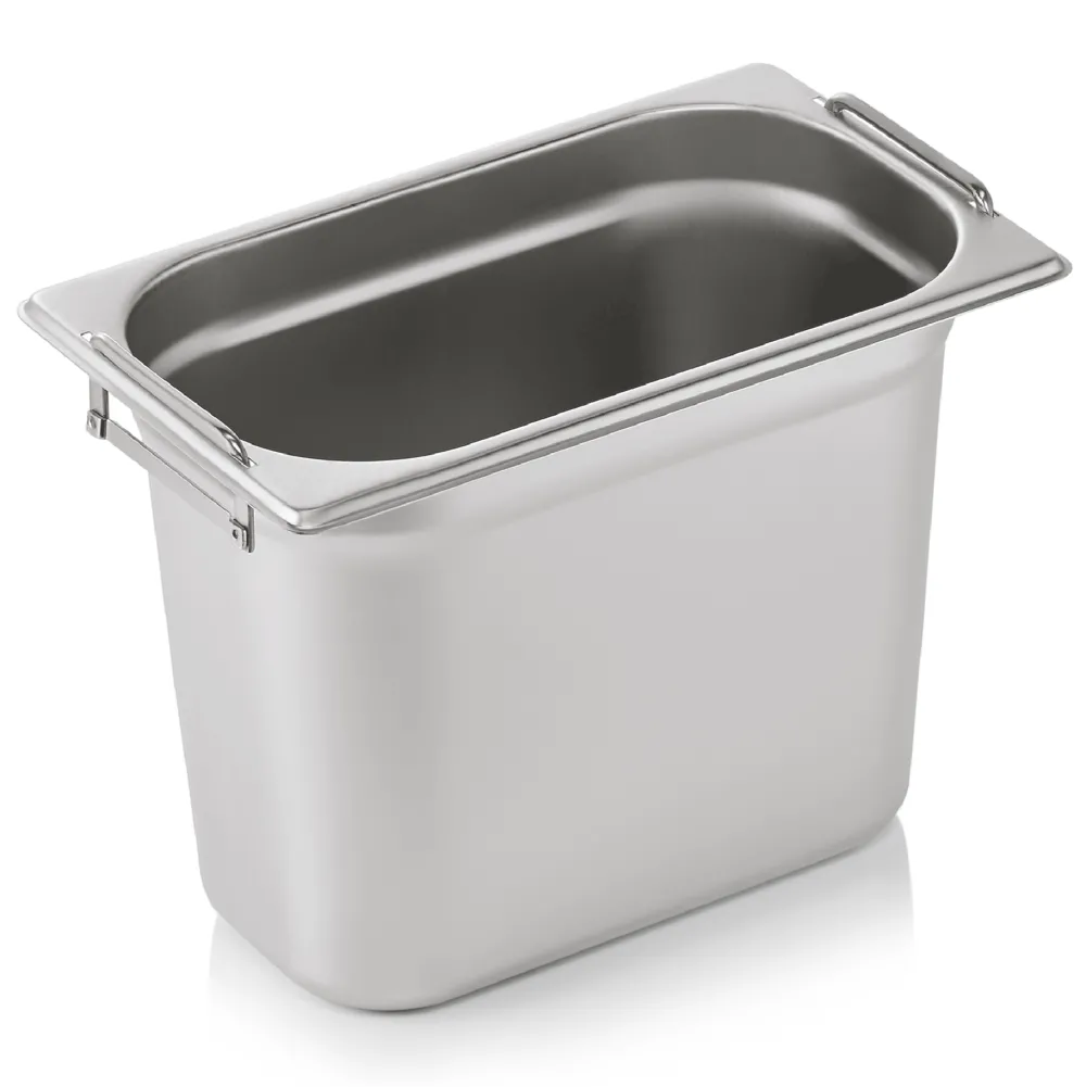 Barstuff GN 1/4 Behälter, mit Fallgriffen, CNS - 20cm (Serie GN CORE)