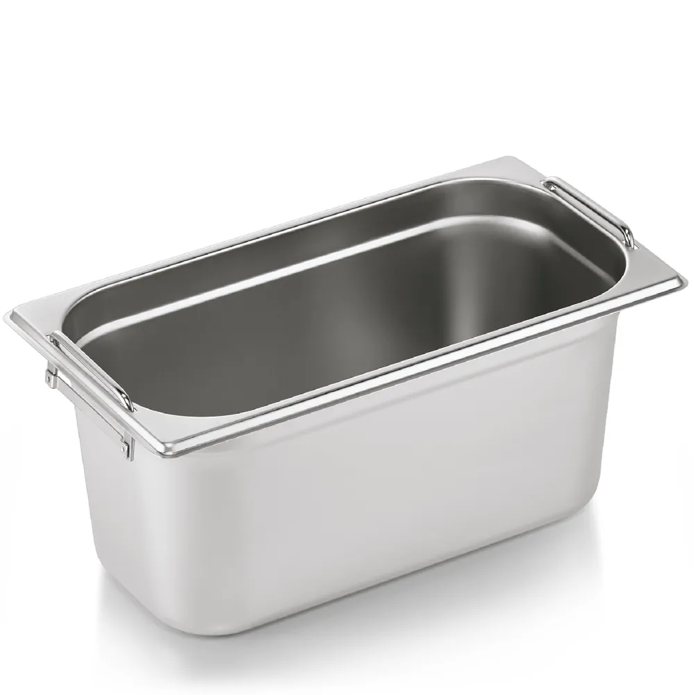 Barstuff GN 1/3 Behälter, mit Fallgriffen, CNS - 15cm (Serie GN CORE)