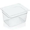 Barstuff GN 1/2 Behälter mit Skalierung, Polycarbonat transparent - H 20cm (Serie GN 94)