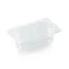 Barstuff GN 1/9 Behälter mit Skalierung, Polycarbonat transparent - H 6,5cm (Serie GN 94)