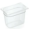 Barstuff GN 1/4 Behälter mit Skalierung, Polycarbonat transparent - H 20cm (Serie GN 94)