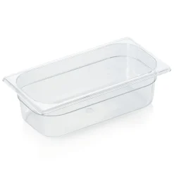 Barstuff GN 1/3 Behälter mit Skalierung, Polycarbonat transparent - H 10cm (Serie GN 94)
