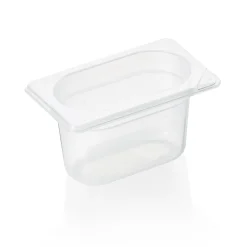Barstuff GN 1/9 Behälter mit Skalierung, Polypropylen - H 10cm (Serie GN 89)