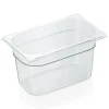 Barstuff GN 1/4 Behälter mit Skalierung, Polycarbonat transparent - H 15cm (Serie GN 94)