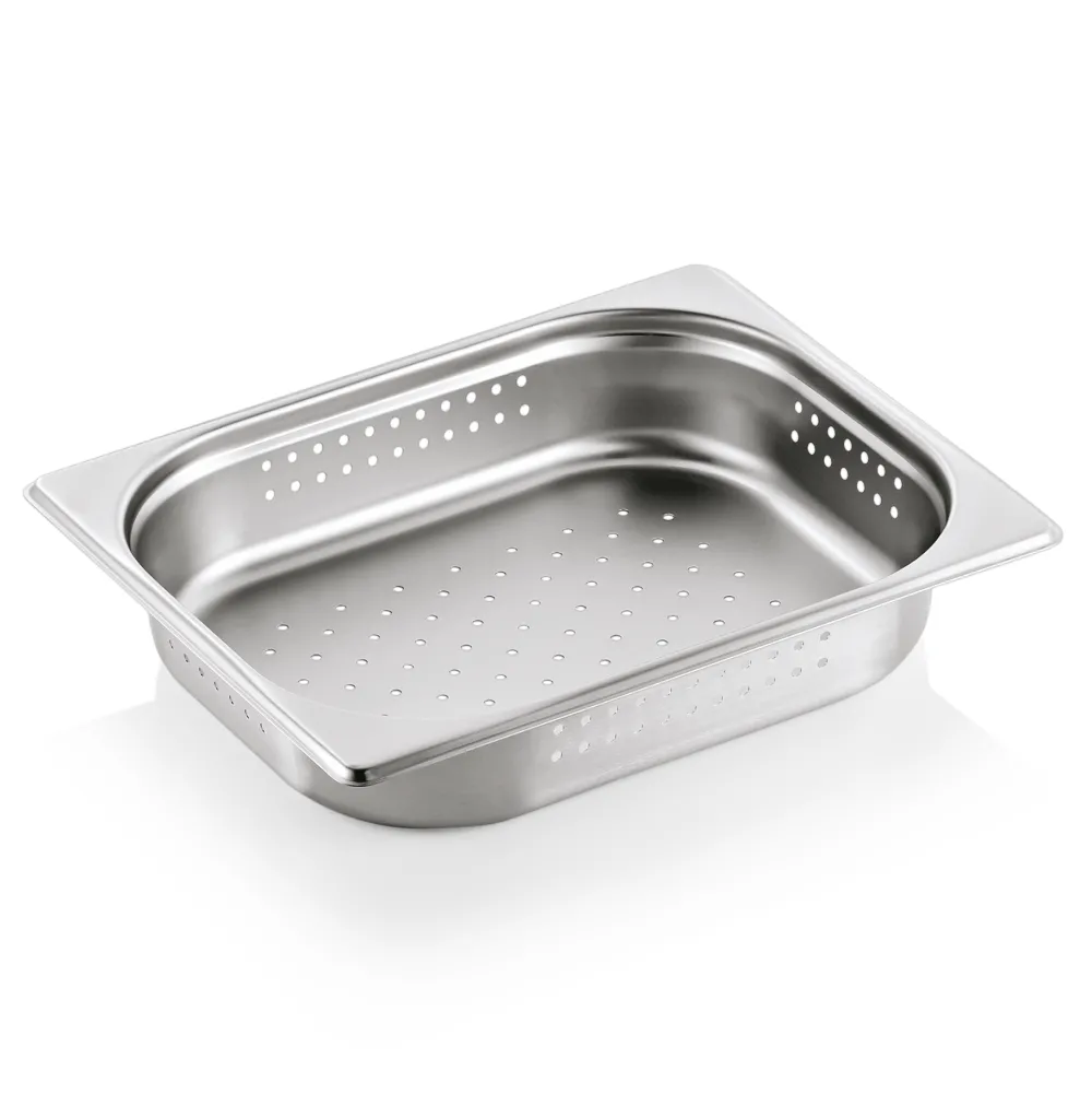 Barstuff GN 1/2 Behälter, perforiert, CNS 18/8 - 6,5cm (Serie GN SELECT)