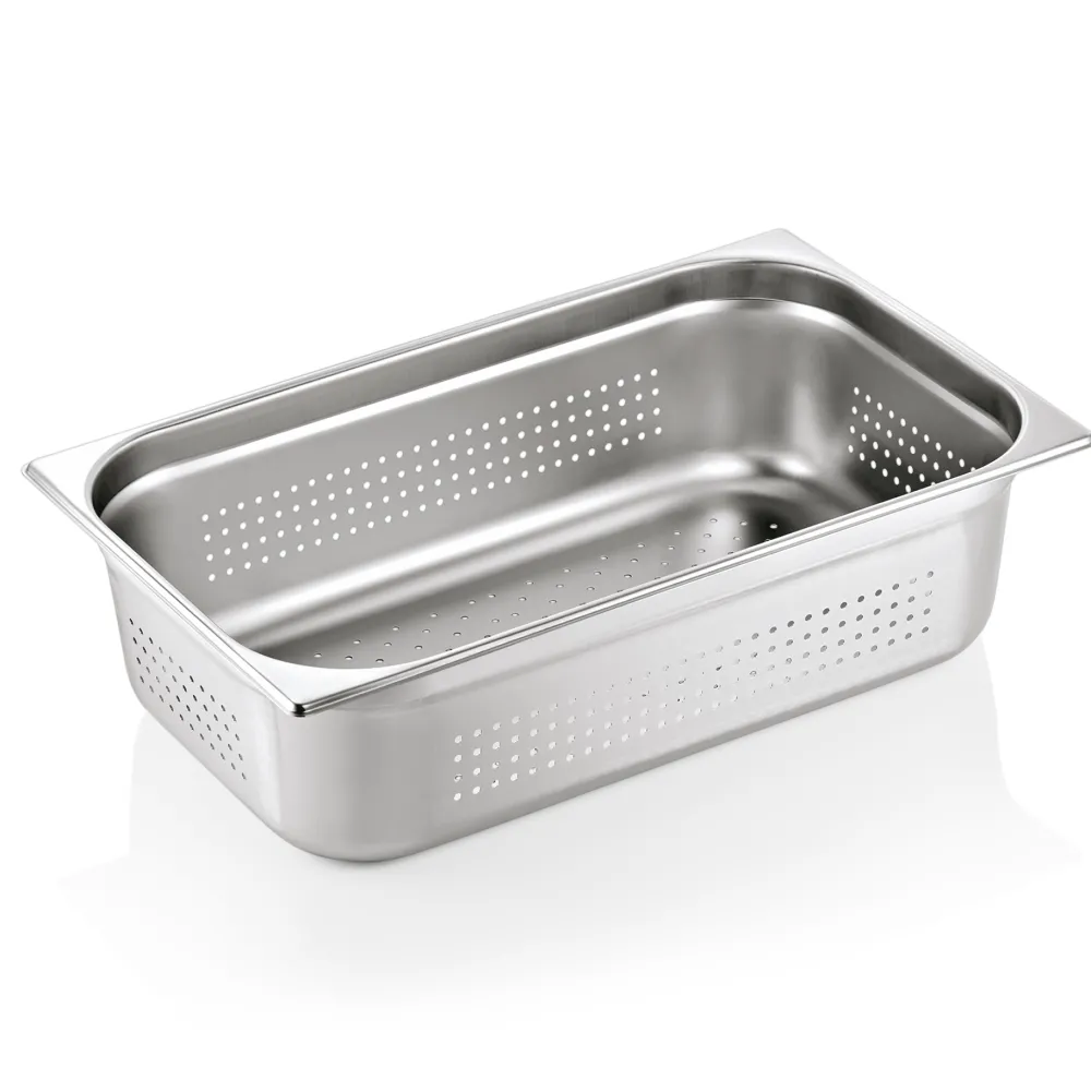 Barstuff GN 1/1 Behälter, perforiert, CNS 18/8 - 15cm (Serie GN SELECT)