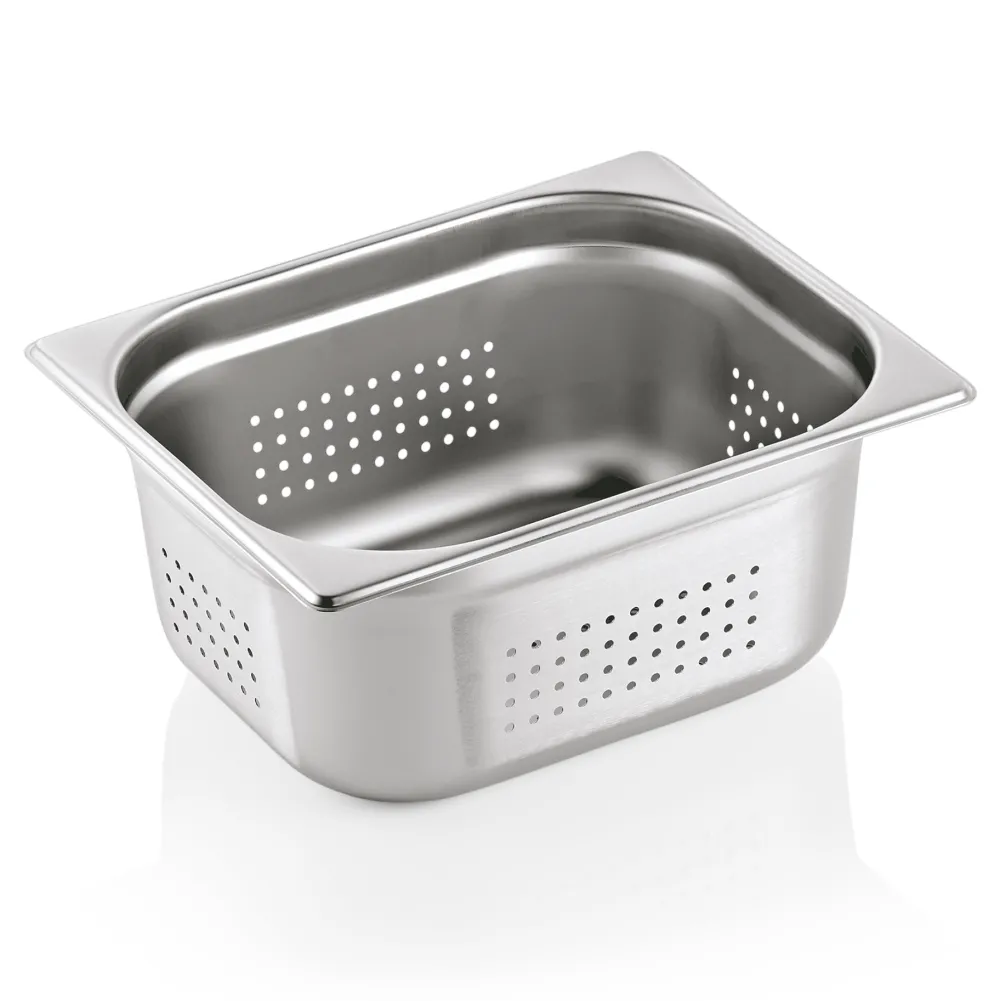 Barstuff GN 1/2 Behälter, perforiert, CNS 18/8 - 15cm (Serie GN SELECT)