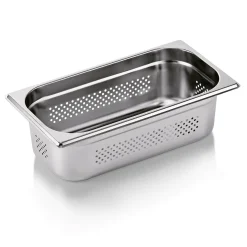 Barstuff GN 1/3 Behälter, Seiten- & Bodenlochung, CNS - H 10cm (Serie GN CORE)