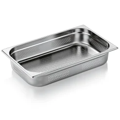 Barstuff GN 1/1 Behälter, Seiten- & Bodenlochung, CNS - H 10cm (Serie GN CORE)