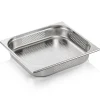 Barstuff GN 2/3 Behälter, Seiten- & Bodenlochung, CNS - H 6,5cm (Serie GN CORE)
