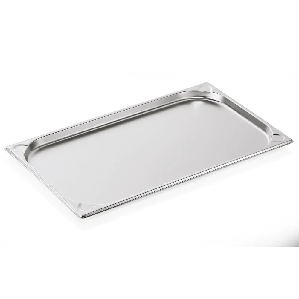 Barstuff GN 1/1 Behälter, U-Ecken, CNS - H 2cm (Serie GN CORE)