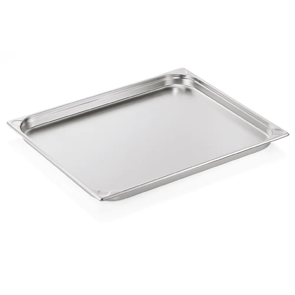 Barstuff GN 2/1 Behälter, U-Ecken, CNS - H 4cm (Serie GN CORE)