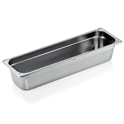 Barstuff GN 2/4 Behälter, U-Ecken, CNS - H 10cm (Serie GN CORE)