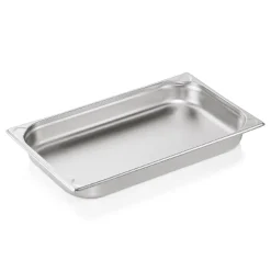 Barstuff GN 1/1 Behälter, U-Ecken, CNS - H 6,5cm (Serie GN CORE)