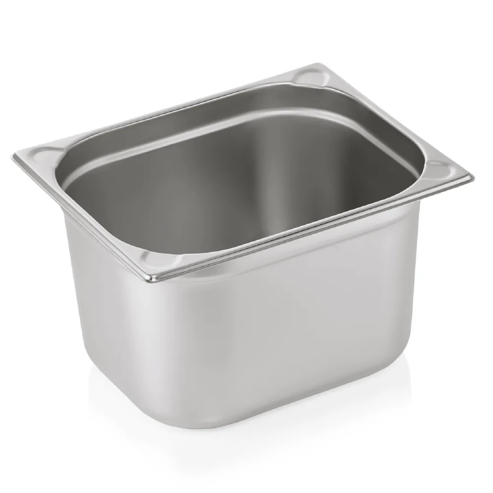 Barstuff GN 1/2 Behälter, U-Ecken, CNS - H 20cm (Serie GN CORE)