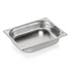 Barstuff GN 1/2 Behälter, U-Ecken, CNS - H 6,5cm (Serie GN CORE)