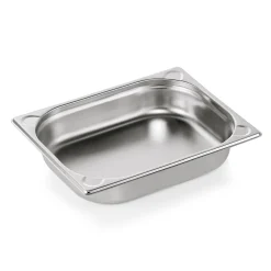 Barstuff GN 1/2 Behälter, U-Ecken, CNS - H 6,5cm (Serie GN CORE)