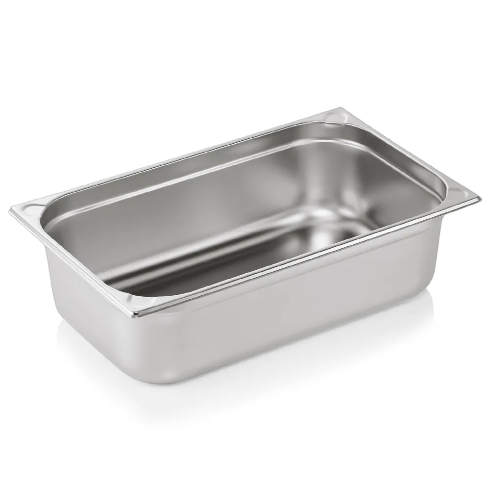 Barstuff GN 1/1 Behälter, U-Ecken, CNS - H 15cm (Serie GN CORE)