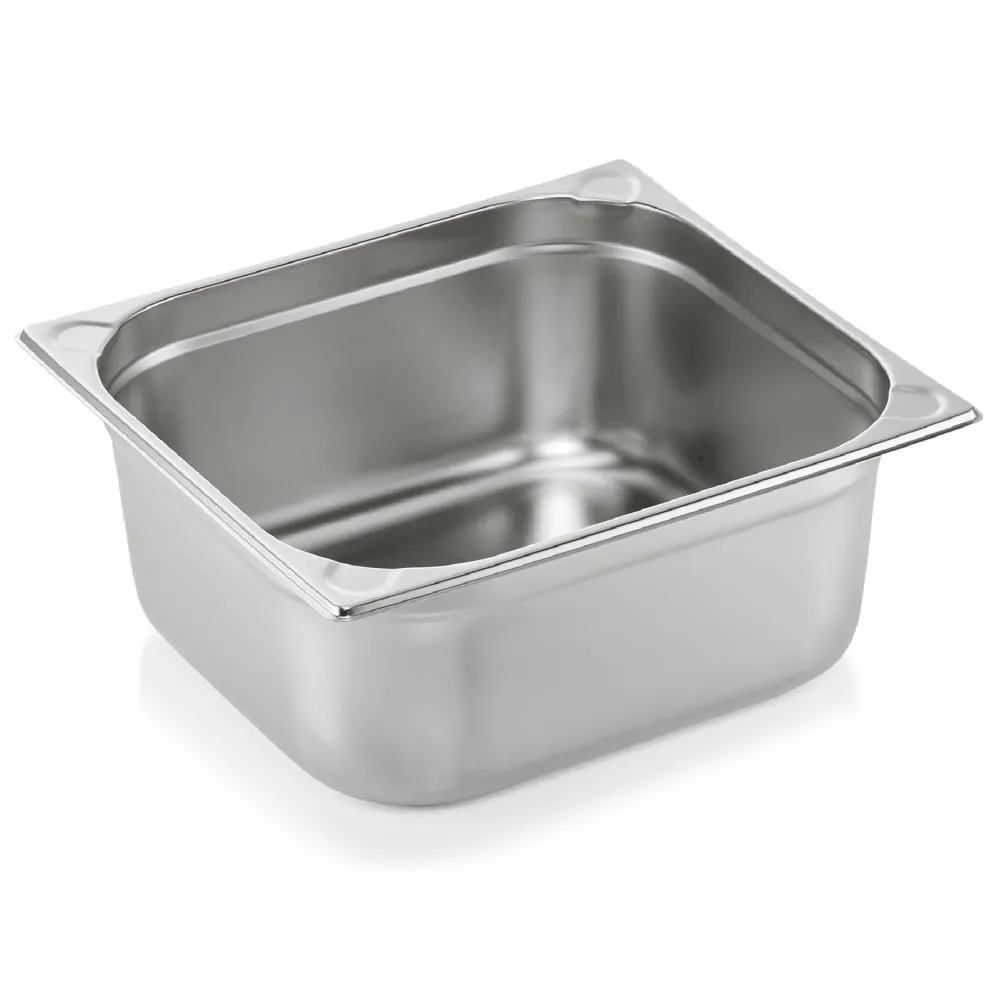Barstuff GN 2/3 Behälter, U-Ecken, CNS - H 15cm (Serie GN CORE)